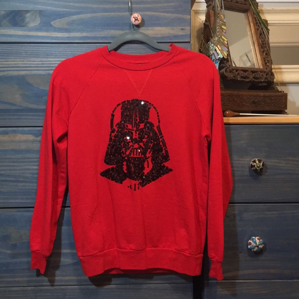 Star Wars Darth Vader sequin sweatshirt